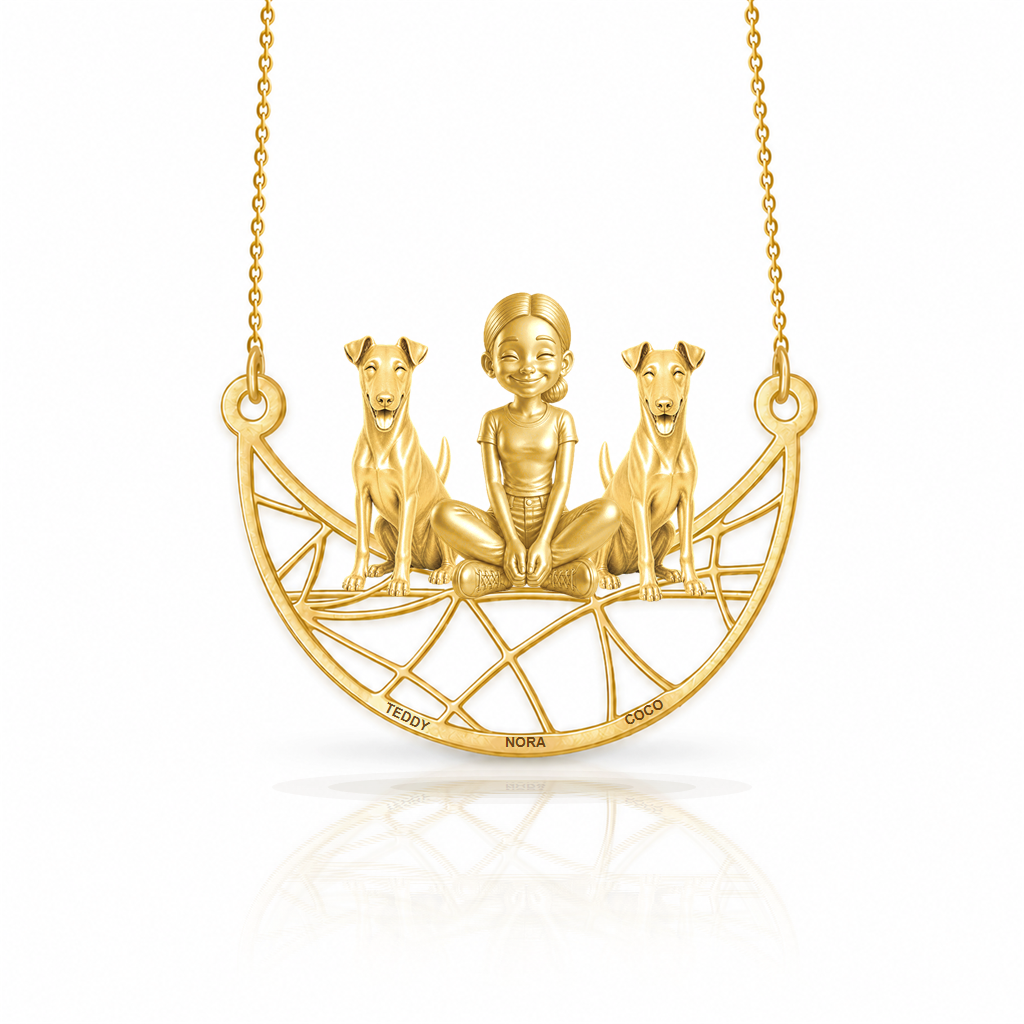 Fox Terrier Smooth - 18K Gold Vermeil - 1st