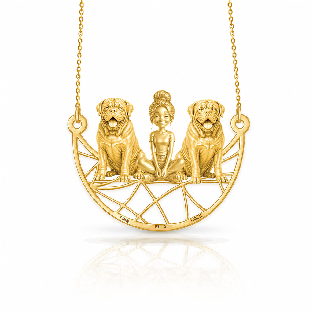French Mastiff - 18K Gold Vermeil - 1st