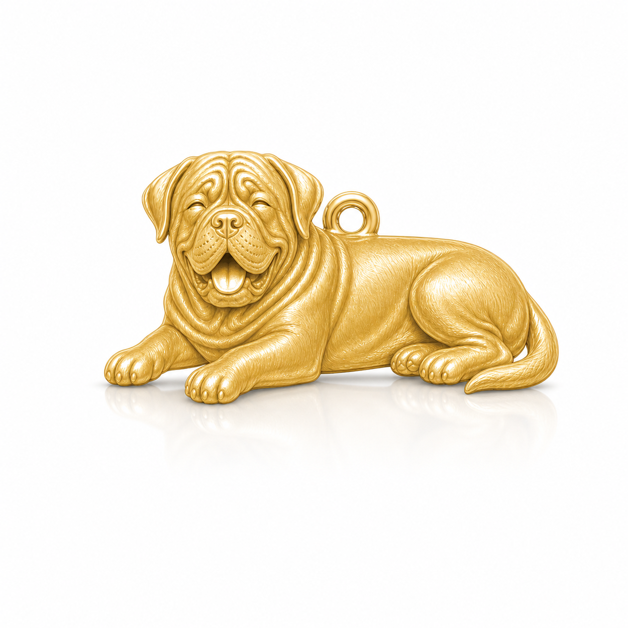 Soulyshine French Mastiff Personalized Pet Companion Charm Only
