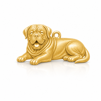 Soulyshine French Mastiff Personalized Pet Companion Charm Only