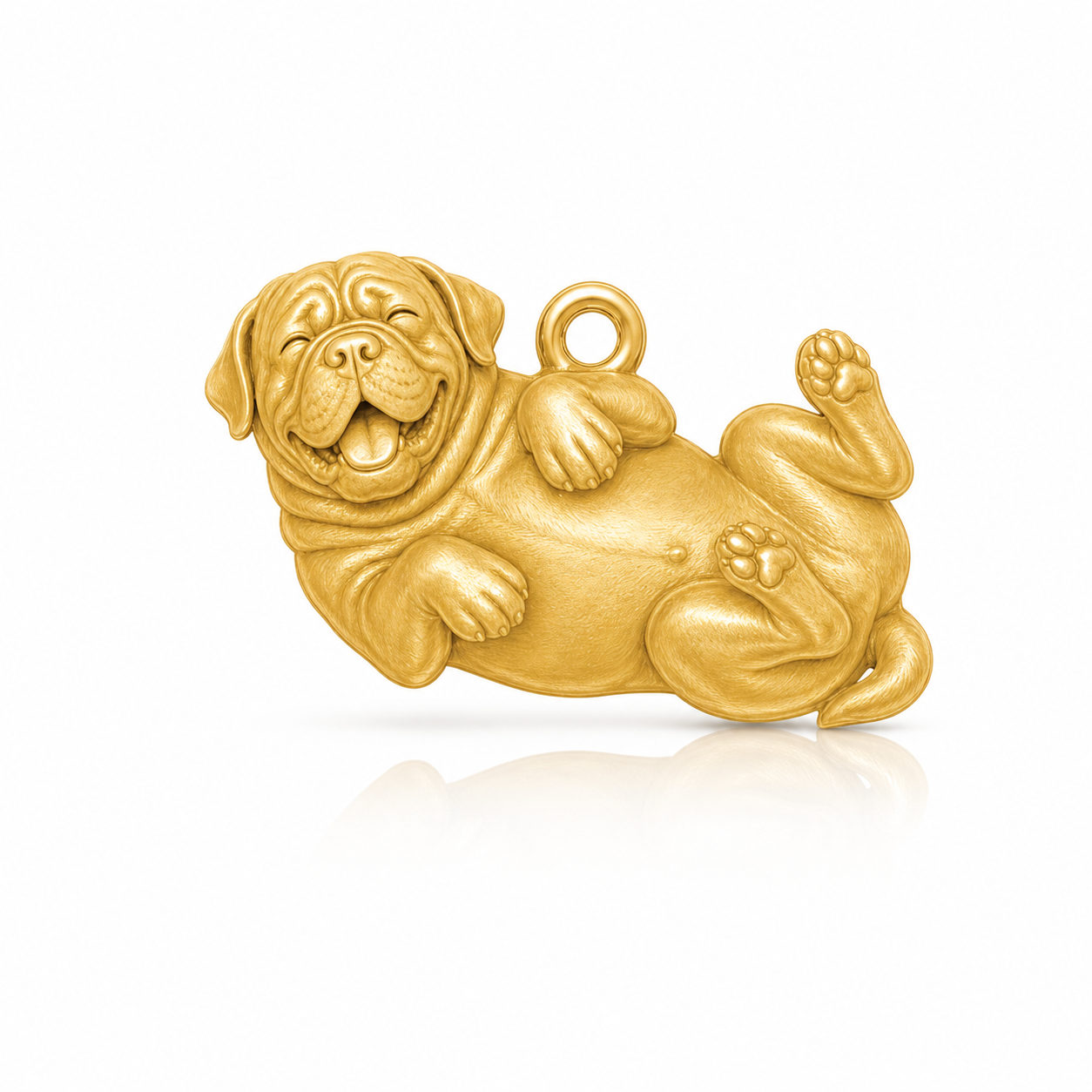 Soulyshine French Mastiff Personalized Pet Companion Charm Only