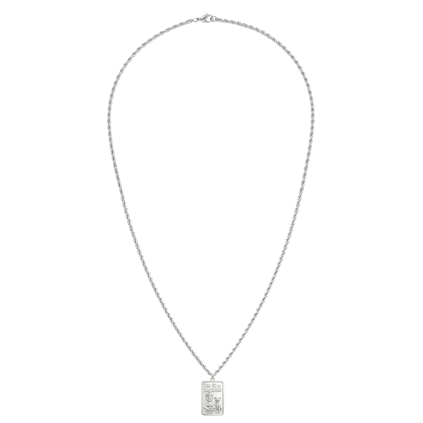 Soulyshine The Dogfather - Personalized Companion Handcrafted Necklace