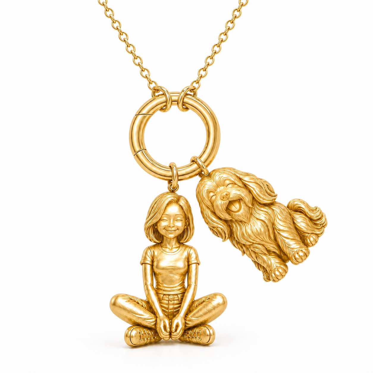 Purest Bond - The Petite Companion Charm Necklace
