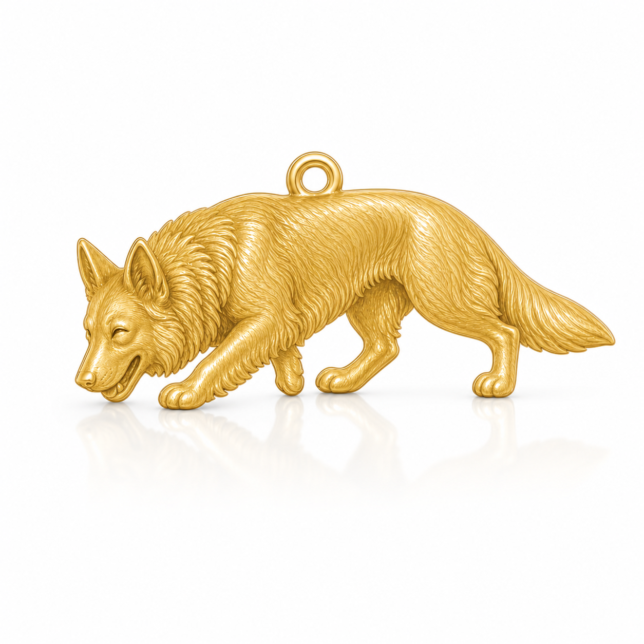 Soulyshine German Shepherd long coat Personalized Pet Companion Charm Only