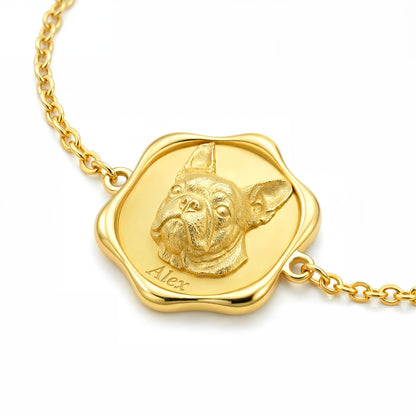 Soulyshine  Precious Paw - Upload Pet  Bracelet