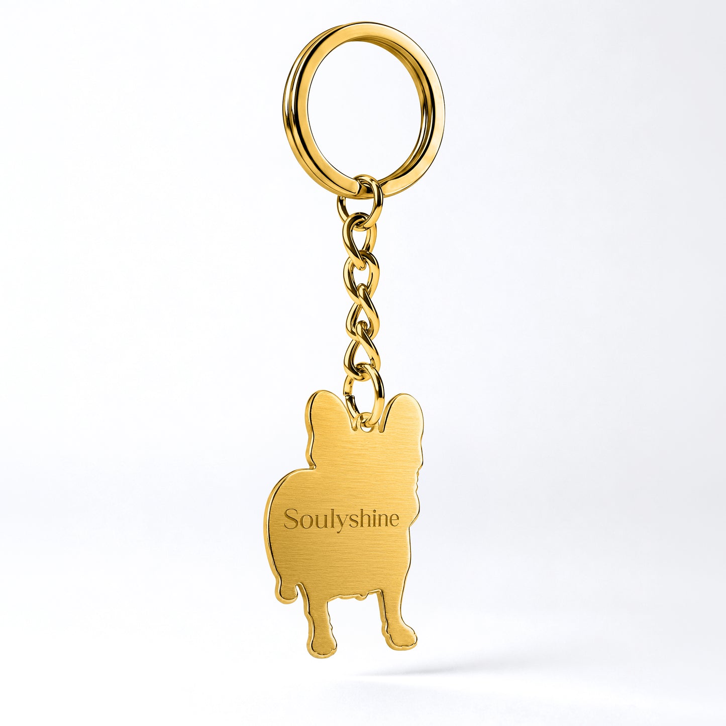 Soulyshine Precious Paw - Upload Pet Portrait Photo Shape Base Keychain