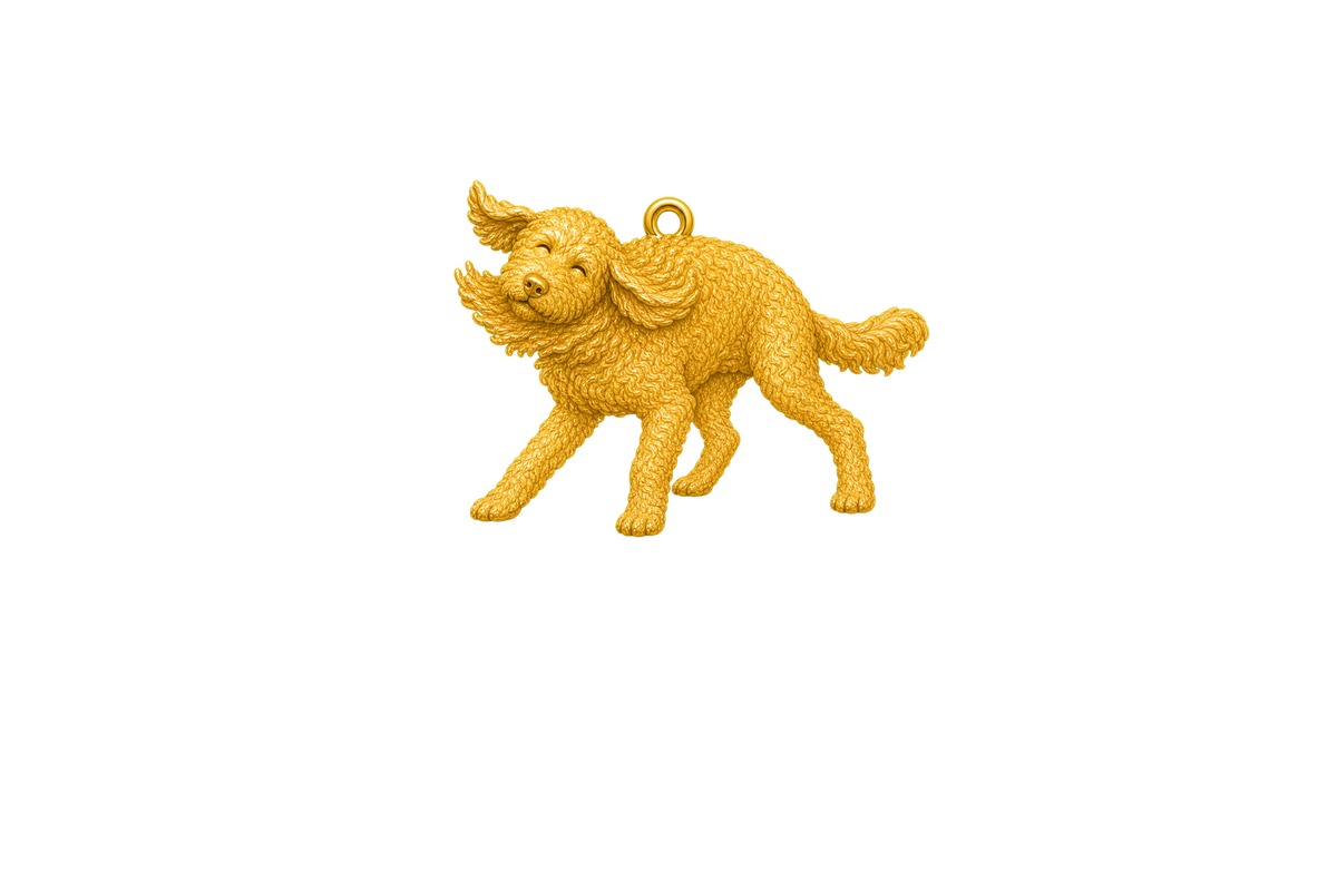 Soulyshine Goldendoodle standard Little Love Charm Only - Image 1