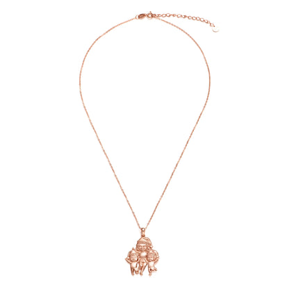 Soulyshine Personalized Grandma Grandkids - Handmade Necklace in Silver/14K Gold Vermeil