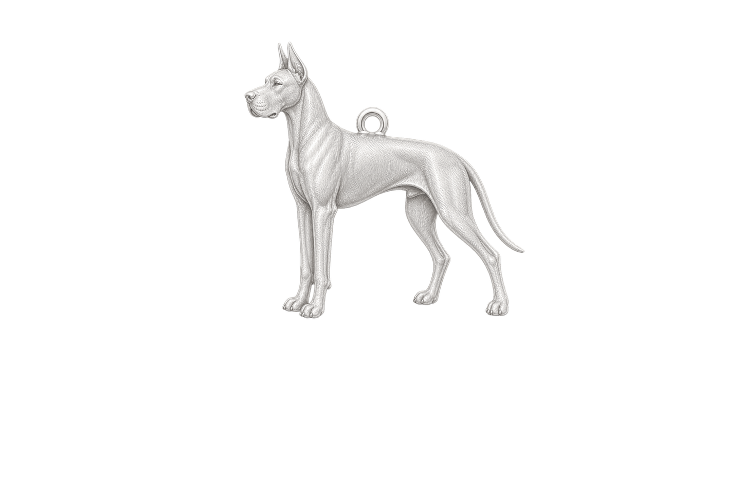 Soulyshine Great Dane cropped ears Little Love Charm Only - Image 1