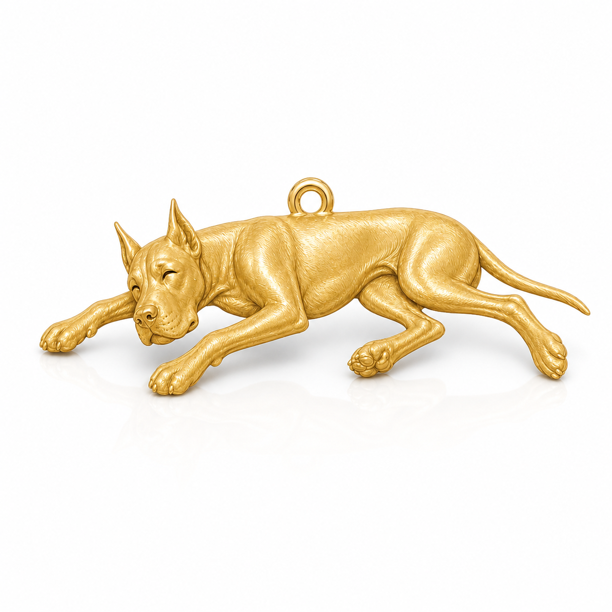 Soulyshine Great Dane cropped ears Personalized Pet Companion Charm Only