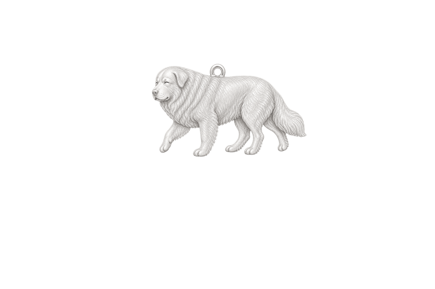 Soulyshine Great Pyrenees Little Love Charm Only - Image 1