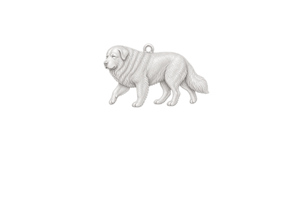Soulyshine Great Pyrenees Little Love Charm Only - Image 1