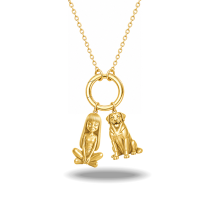 Greater Swiss Mountain Dog - 18K Gold Vermeil - 1st