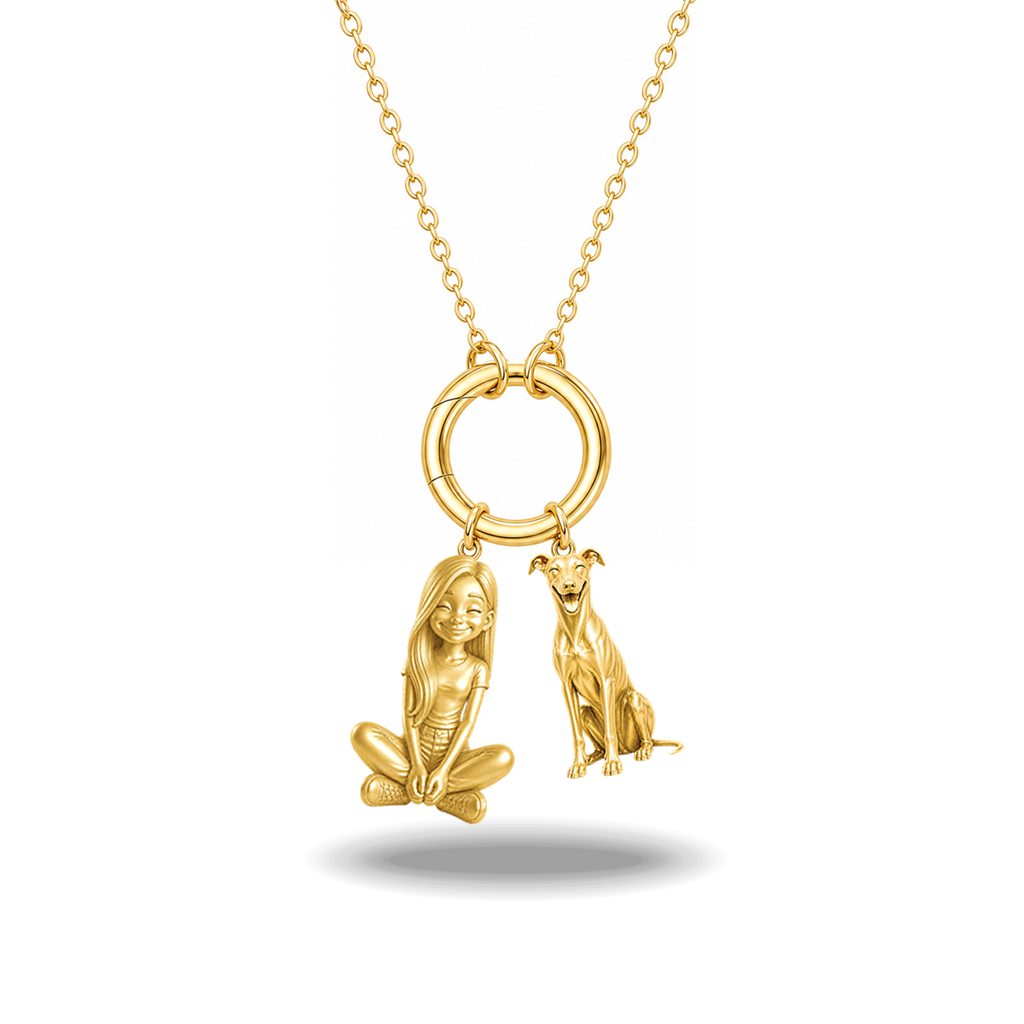 Greyhound - 18K Gold Vermeil - 1st