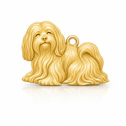 Soulyshine Havanese Personalized Pet Companion Charm Only