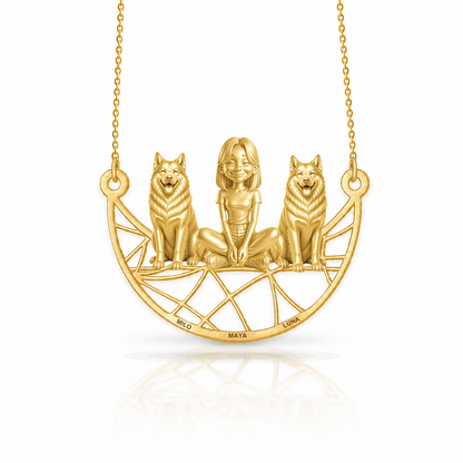 Husky - 18K Gold Vermeil - 1st
