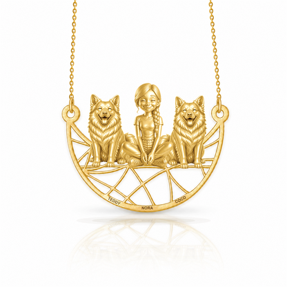 Icelandic Sheepdog - 18K Gold Vermeil - 1st