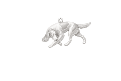 Soulyshine Irish Red and White Setter Little Love Charm Only - Image 1