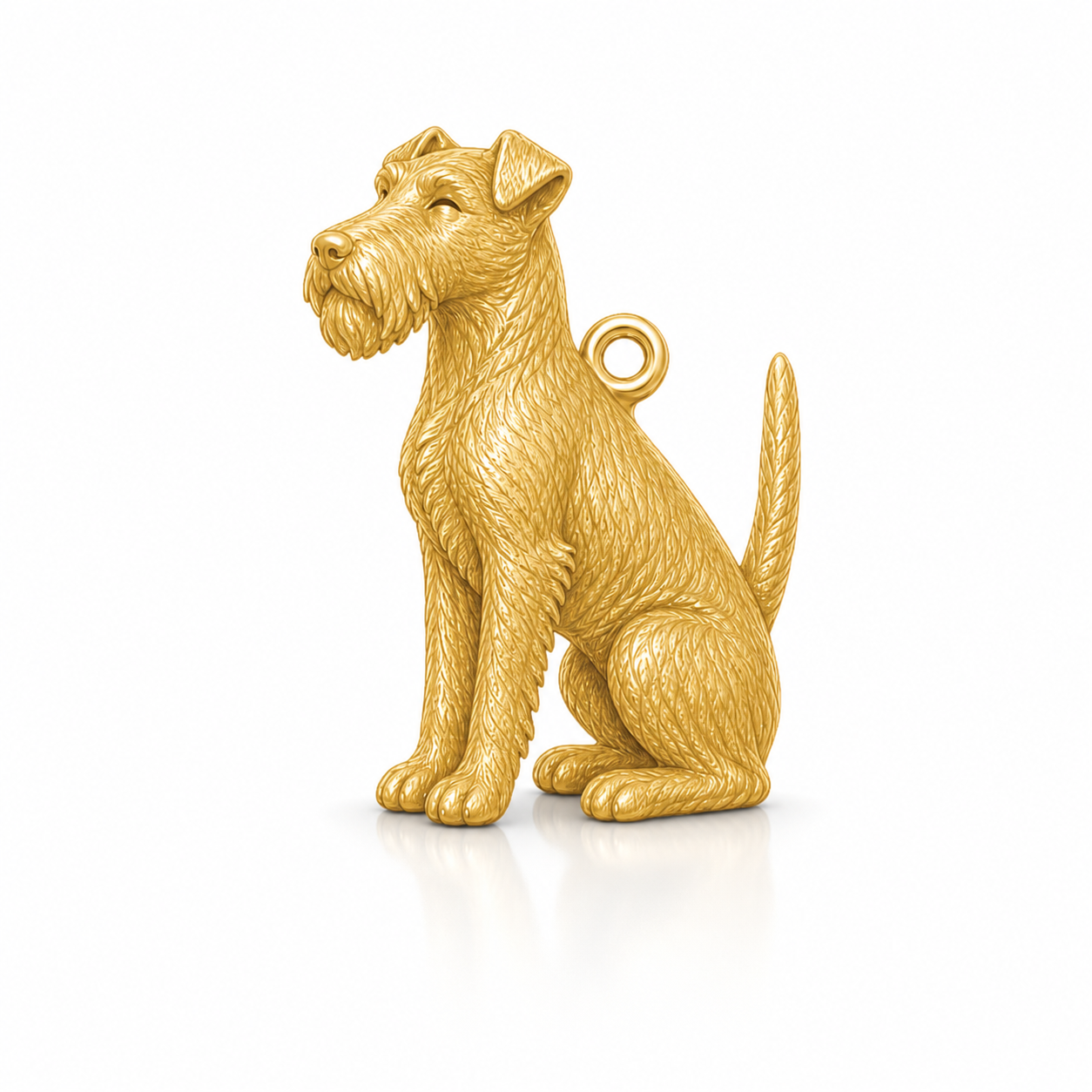 Soulyshine Irish Terrier Personalized Pet Companion Charm Only