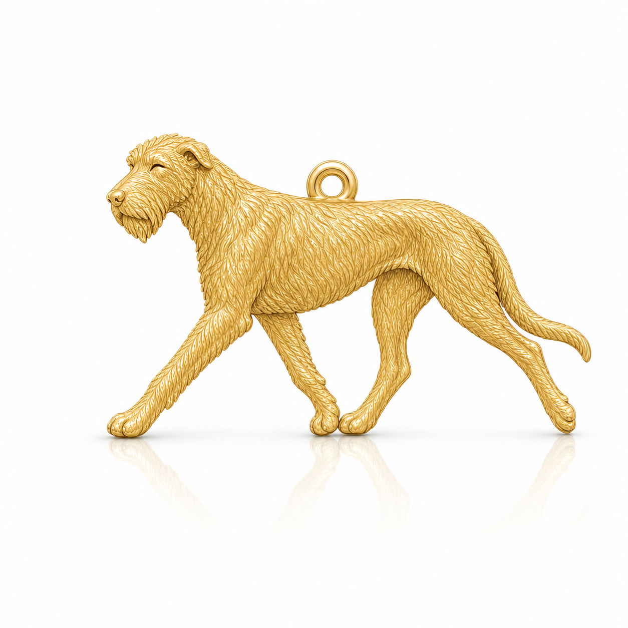 Soulyshine Irish Wolfhound Personalized Pet Companion Charm Only
