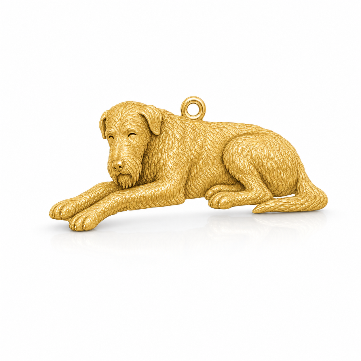 Soulyshine Irish Wolfhound Personalized Pet Companion Charm Only
