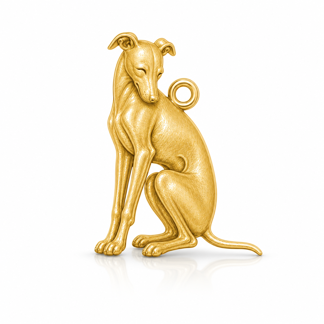 Soulyshine Italian Greyhound Personalized Pet Companion Charm Only