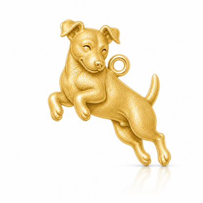 Soulyshine Jack Russell Terrier Personalized Pet Companion Charm Only