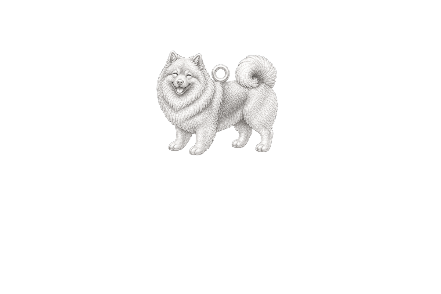 Soulyshine Keeshond Little Love Charm Only - Image 1