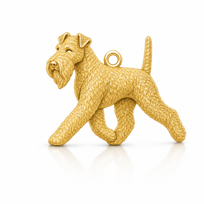 Soulyshine Kerry Blue Terrier Personalized Pet Companion Charm Only