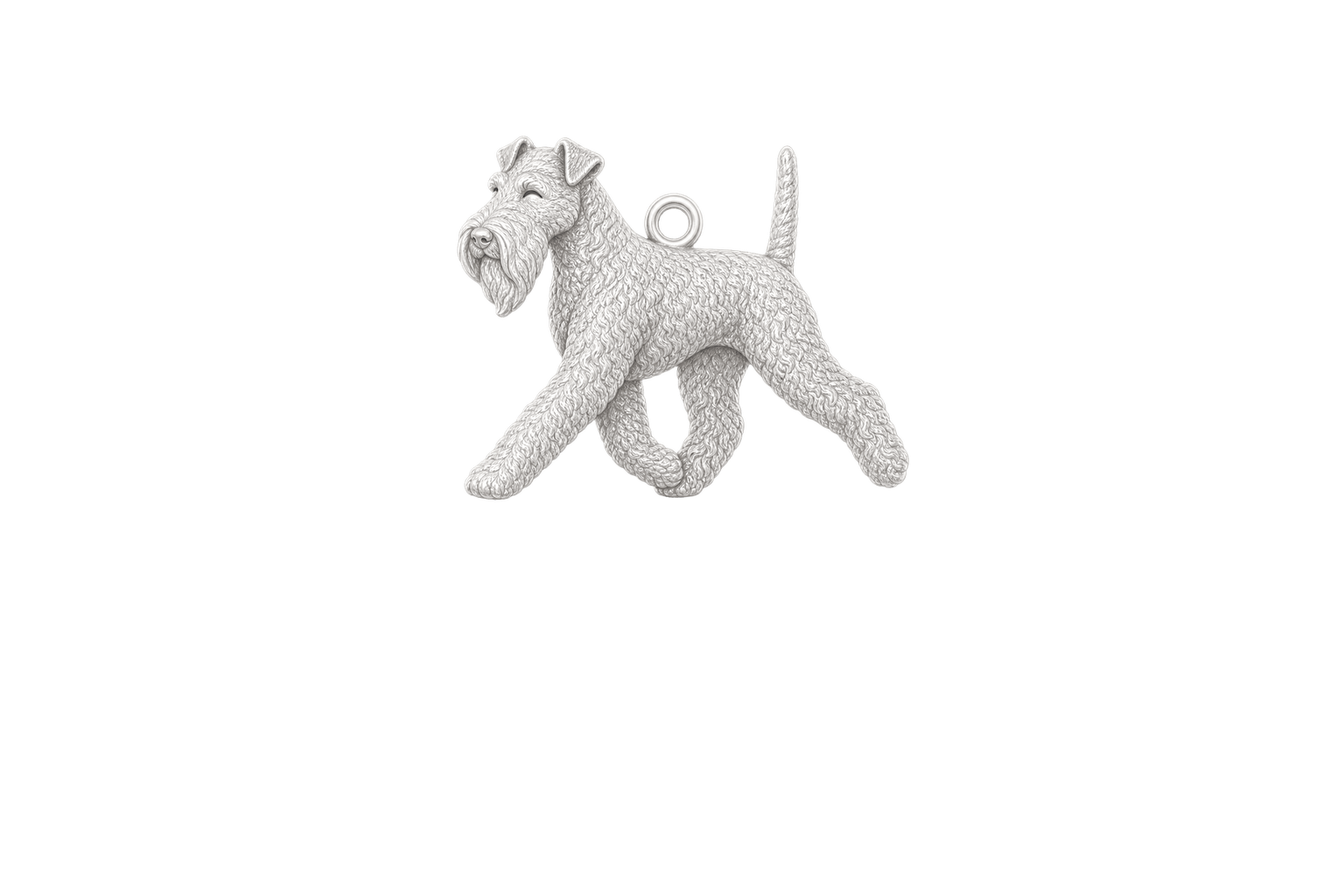 Soulyshine Kerry Blue Terrier Little Love Charm Only - Image 1