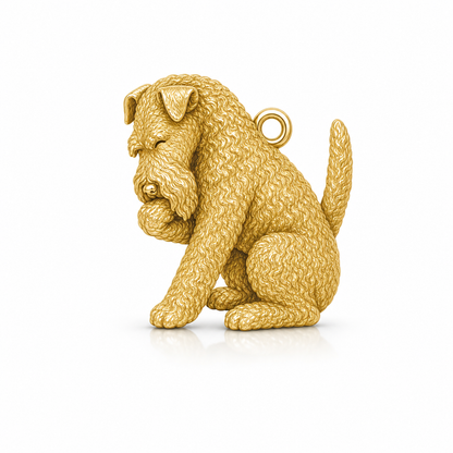 Soulyshine Kerry Blue Terrier Personalized Pet Companion Charm Only