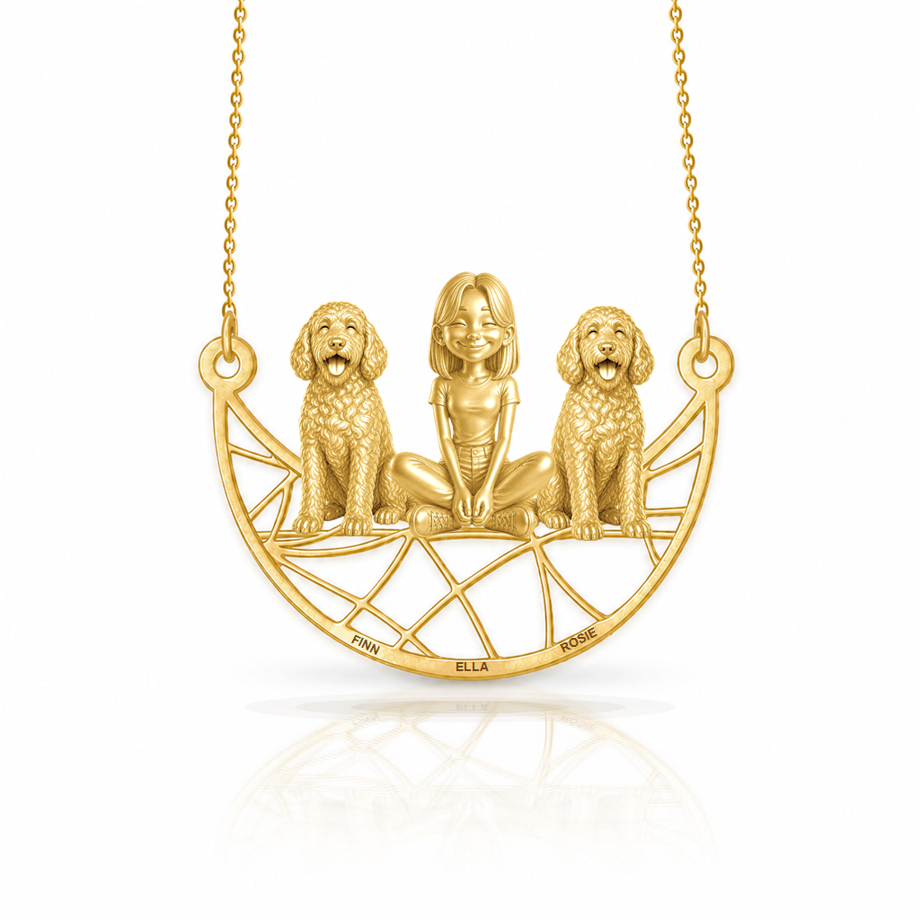 Labradoodle - 18K Gold Vermeil - 1st