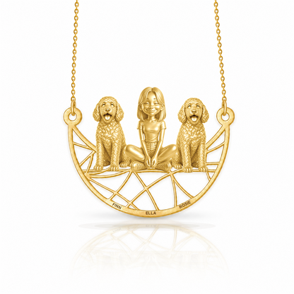 Labradoodle - 18K Gold Vermeil - 1st