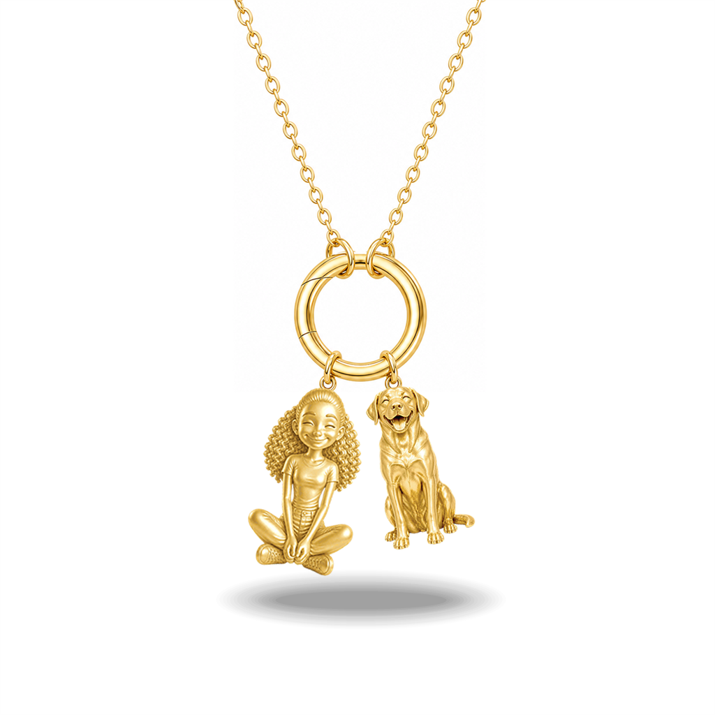Labrador Retriever - 18K Gold Vermeil - 1st