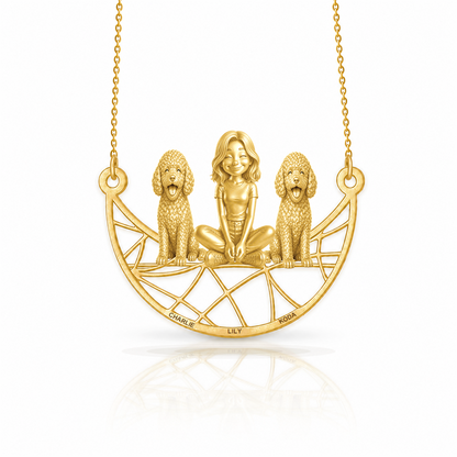 Lagotto Romagnolo - 18K Gold Vermeil - 1st
