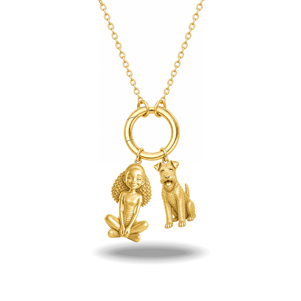Lakeland Terrier - 18K Gold Vermeil - 1st