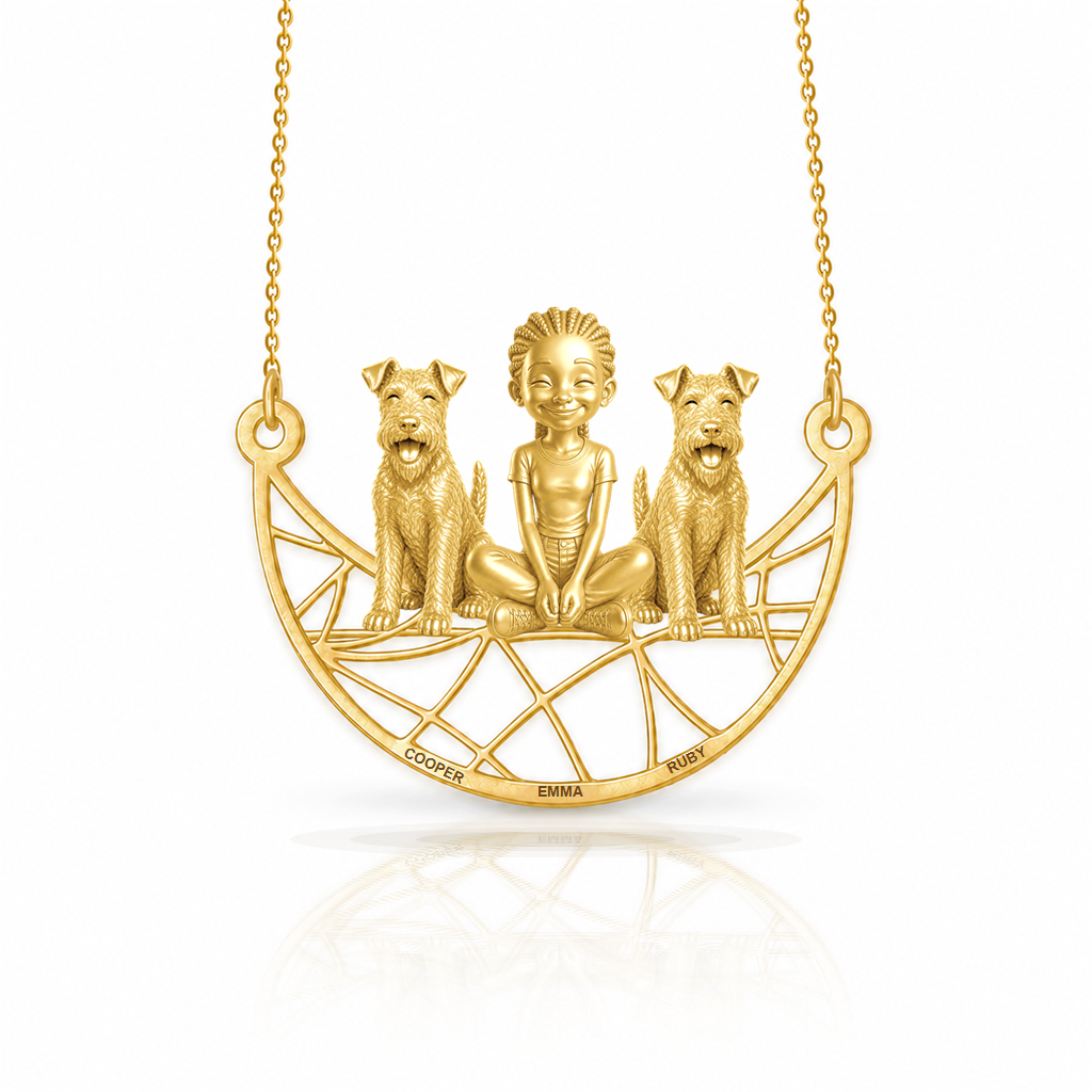 Lakeland Terrier - 18K Gold Vermeil - 1st
