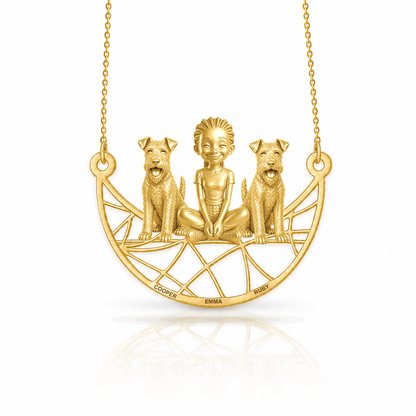 Lakeland Terrier - 18K Gold Vermeil - 1st