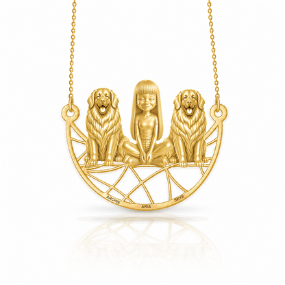 Leonberger - 18K Gold Vermeil - 1st
