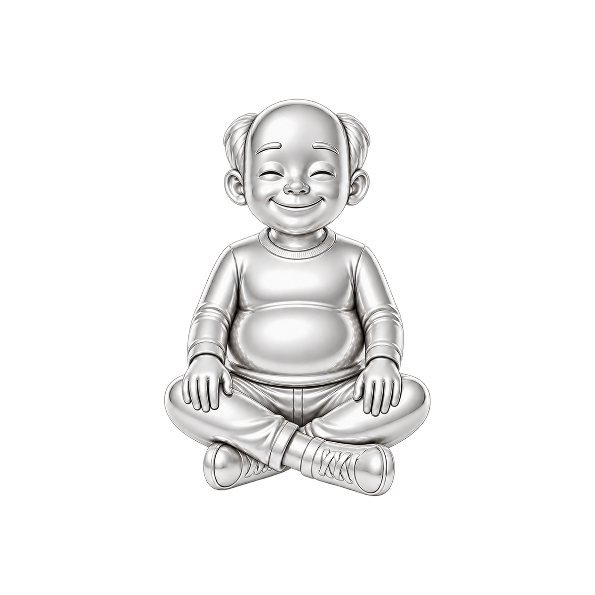 Curvy / Balding Side Hair / Silver — Man Charm | man-charm-2026-09-23