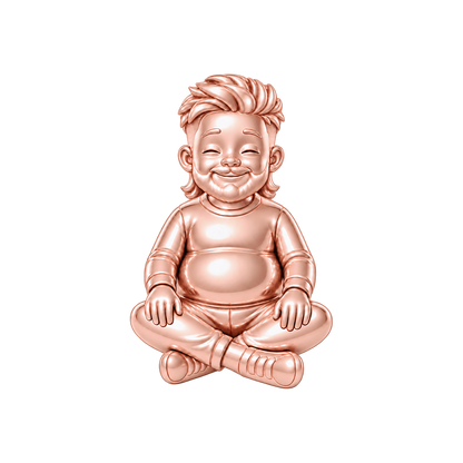 Curvy / Burst-Fade Mullet & Tapered Beard / Rose Gold — Man Charm | man-charm-2026-09-23