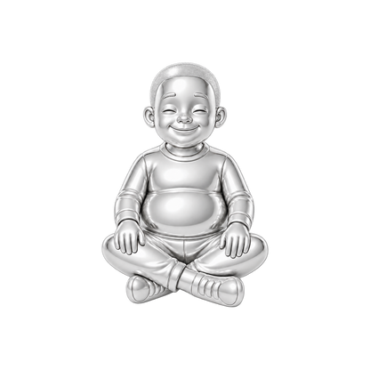 Curvy / Buzz Cut / Silver — Man Charm | man-charm-2026-09-23