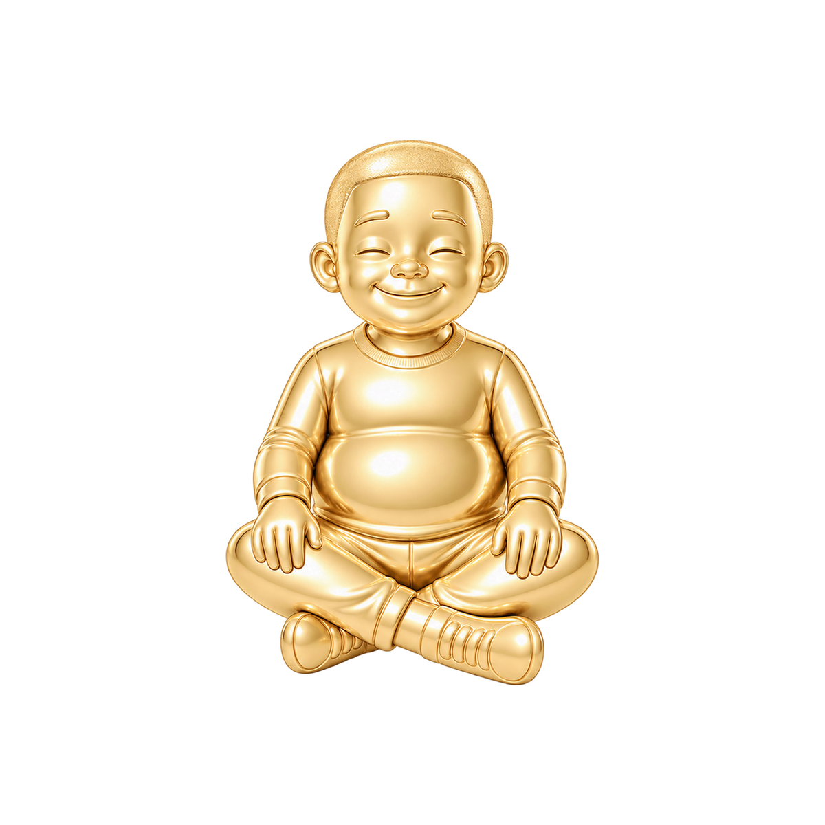 Curvy / Close-Cropped Buzz Cut / Gold — Man Charm | man-charm-2026-09-23