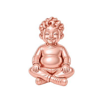 Curvy / Curly Mop & Goatee / Rose Gold — Man Charm | man-charm-2026-09-23