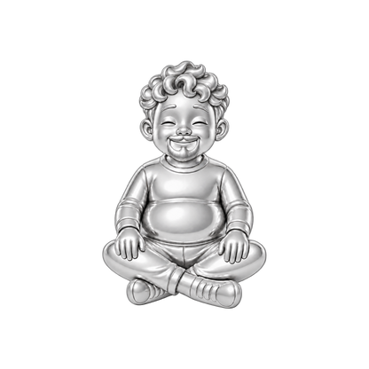 Curvy / Curly Mop & Goatee / Silver — Man Charm | man-charm-2026-09-23