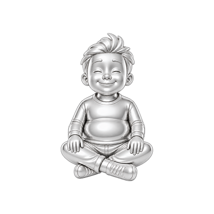 Curvy / Messy Spiky Hair / Silver — Man Charm | man-charm-2026-09-23