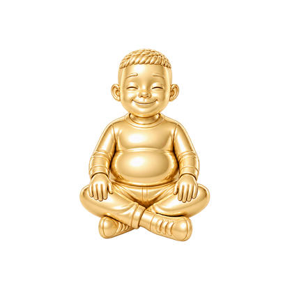 Curvy / Neat Caesar Crop / Gold — Man Charm | man-charm-2026-09-23