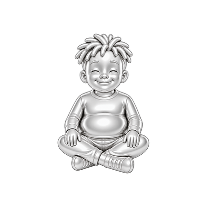 Curvy / Short Twists / Silver — Man Charm | man-charm-2026-09-23