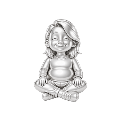 Curvy / Shoulder-Length Hair / Silver — Man Charm | man-charm-2026-09-23