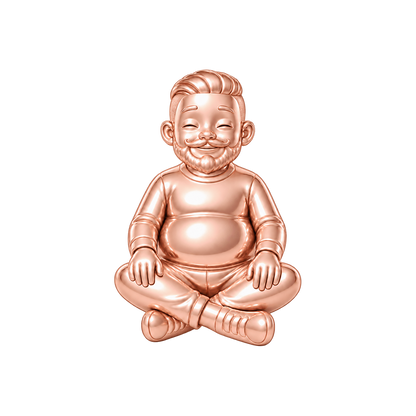 Curvy / Slicked-Back Undercut & Verdi Beard / Rose Gold — Man Charm | man-charm-2026-09-23